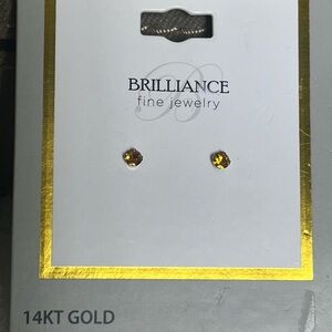 14Kt solid goldStud Earrings